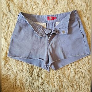 Dickies Women's Light Blue Shorts